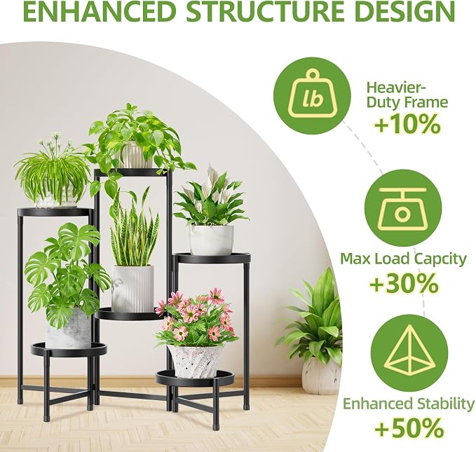 iDavosic.ly 6 Tier Large Plant Stand Indoor - Image 8