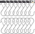 16 Pack S Shaped Hooks by Waitkey