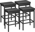 HOOBRO Bar Stools, 24.8-Inch Height Stools, Breakfast Bar Stools, Kitchen Stools by HOOBRO