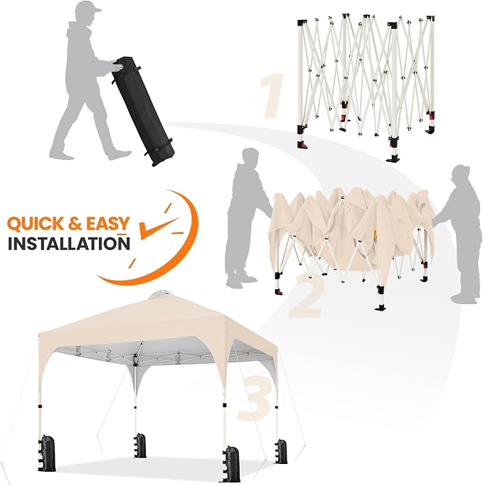 Yaheetech 10x10 Pop Up Canopy Tent - Image 5