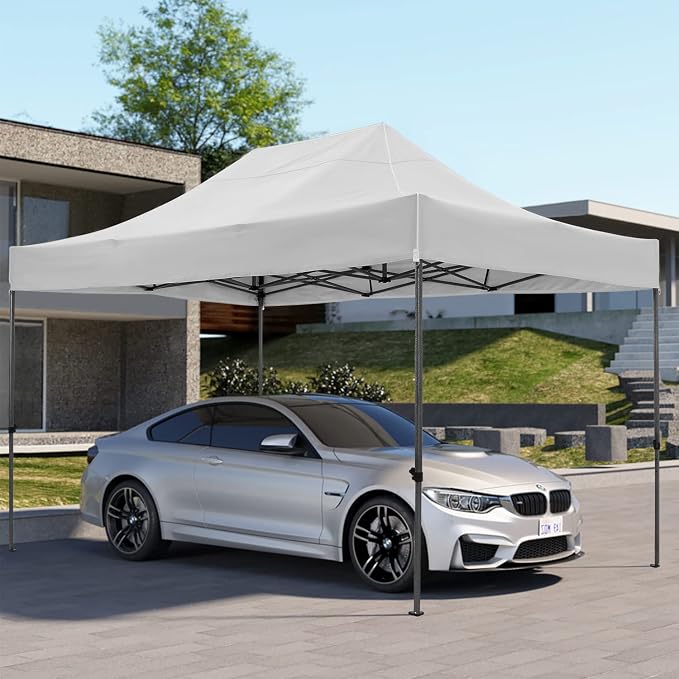 COBIZI 10x15 Heavy Duty Pop up Canopy Tent Easy Up Commercial Outdoor Canopy - Image 6