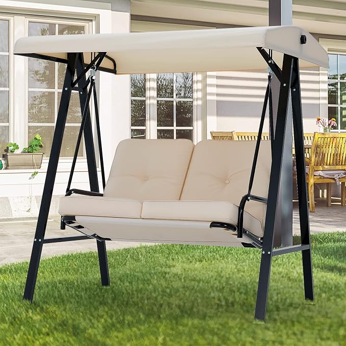 AECOJOY Outdoor Patio Swing Chair - Image 9