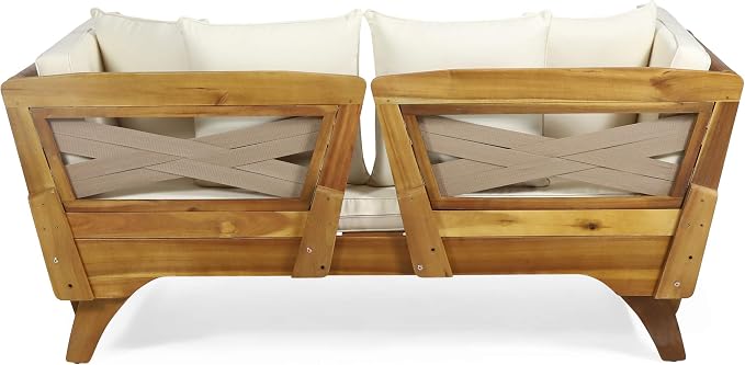 Christopher Knight Home Patrick Outdoor Acacia Wood Expandable Daybed - Image 9