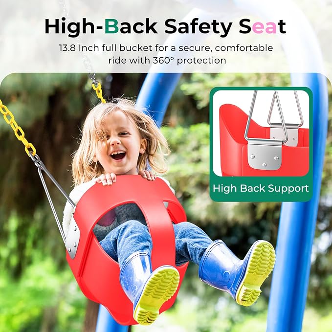 DECORLIFE Toddler Swing - Image 3