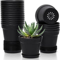 T4U Flower Pots 18-Pack, 5 Inch Plant Pot by T4U