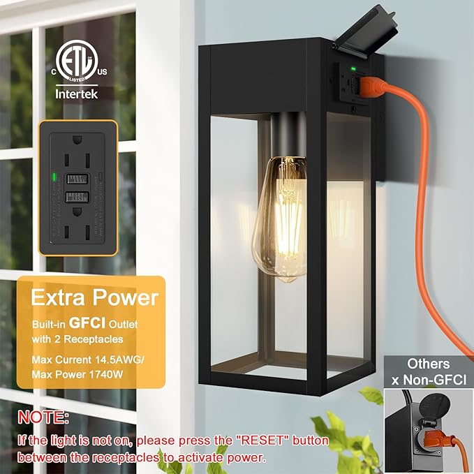 Porch Lights Outdoor Wall Sconce, Outdoor Light - Image 2