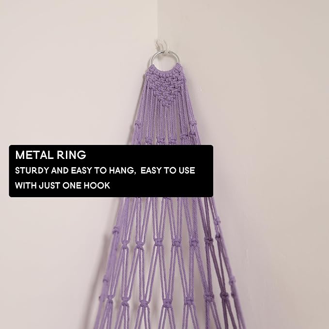 Upgrade Stuffed Animal Hammock Corner or Wall Hanging Net - Image 5