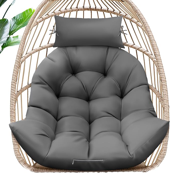 MAGIC ELEPHANT Egg Chair Cushion, Memory Foam Hanging Egg Chair Cushion by Magicelephant