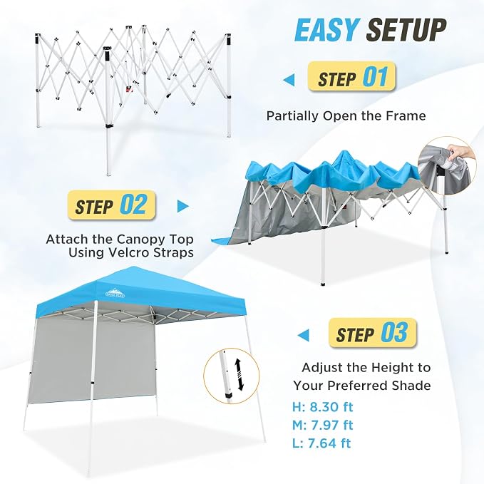 EAGLE PEAK 10x10 Pop Up Canopy Tent - Image 2