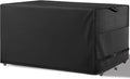 Patio Coffee Table Cover Black Heavy Duty Waterproof Cover 48" L x 26" W x 18" H by Wnanan