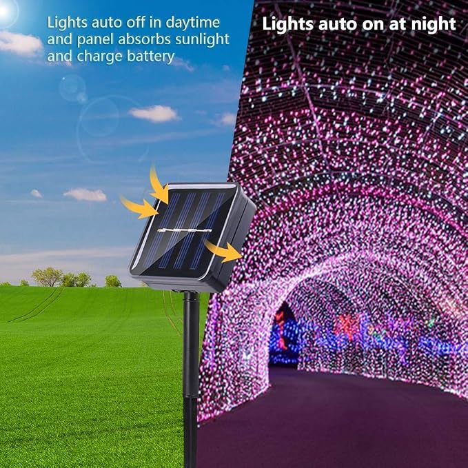 Lomotech Solar String Lights Outdoor - Image 6
