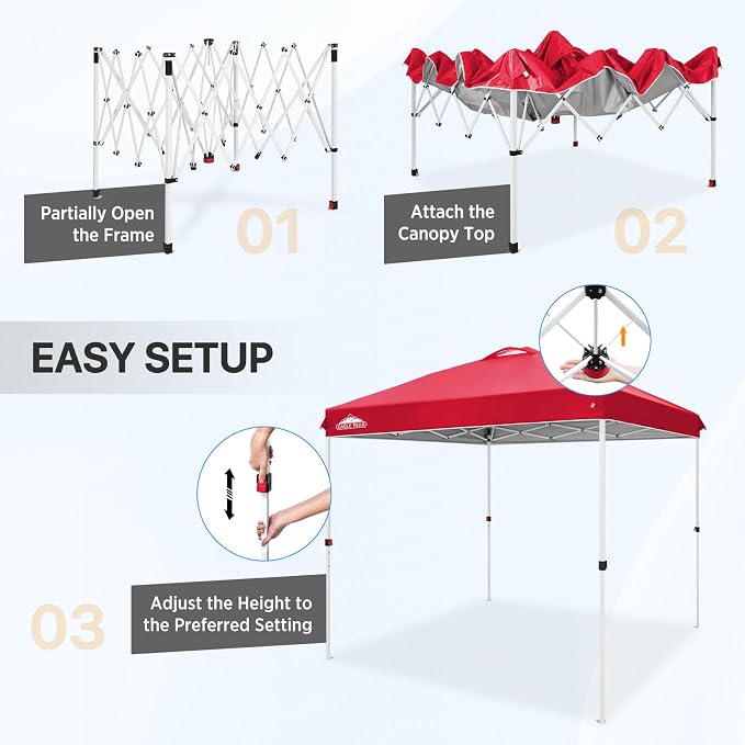 EAGLE PEAK Pop Up Canopy Tent - Image 2
