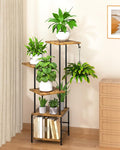 Plant Stand Indoor, 5-Tier Tall Plant Stand Indoor, Metal Plant Shelf by Homsorout
