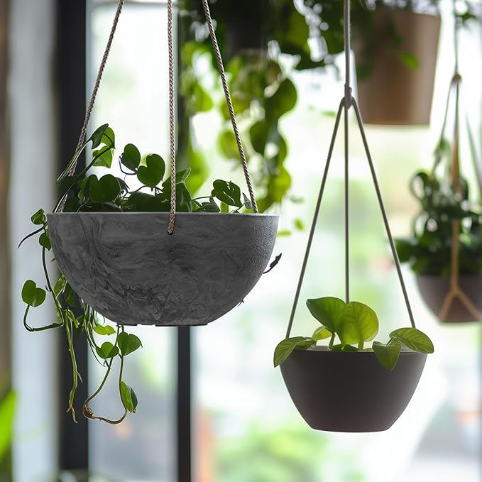 LA JOLIE MUSE Hanging Planter Flower Plant Pots - Image 6