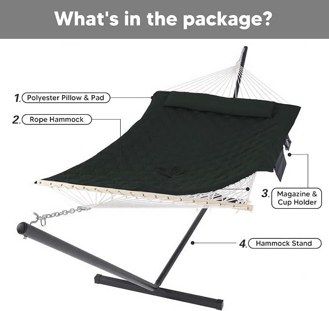 SUNCREAT Patio Portable Hammock - Image 6