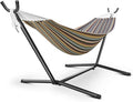 Hammock with Stand for Outside, 600lbs Portable Hammock with Steel Frame for by Unknown