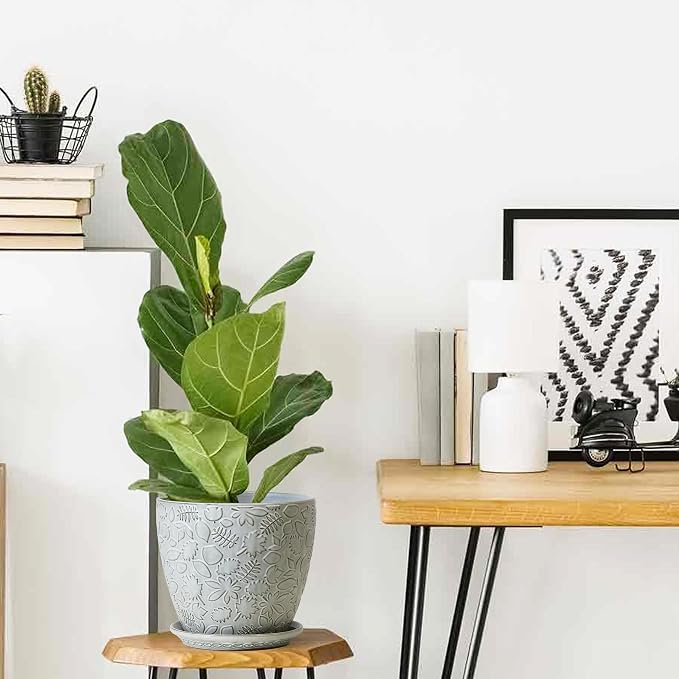 10inch Retro Ceramic Planter - Image 7
