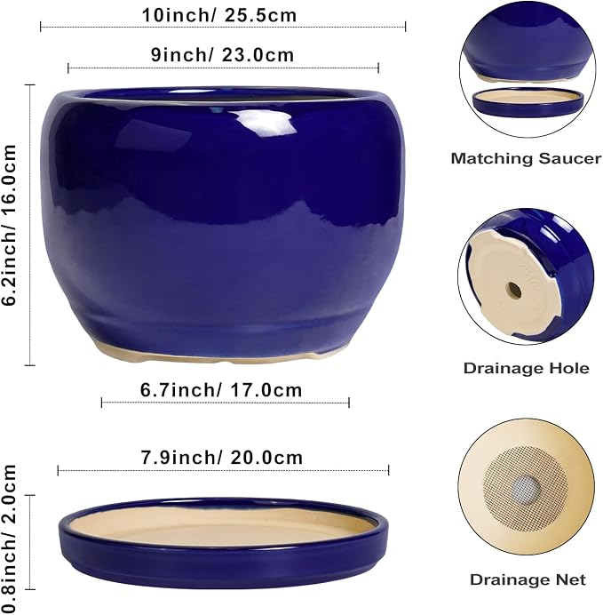 SQOWL Ceramic Plant Pot - Image 3