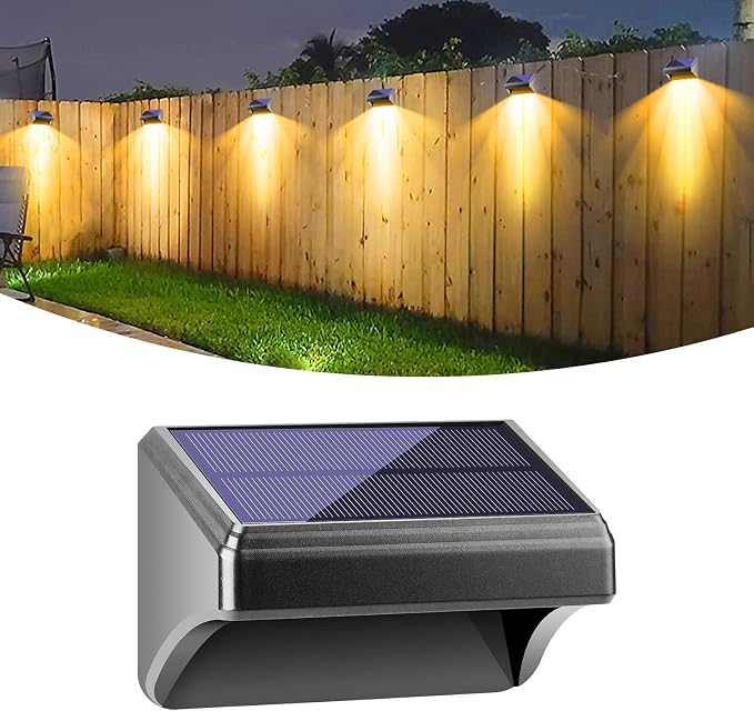 Bridika Solar Fence Lights by Bridika
