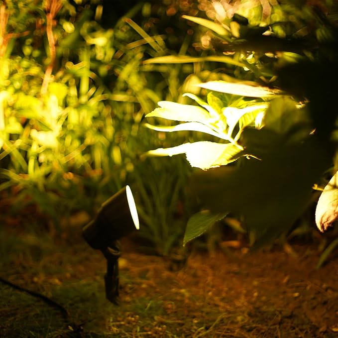 Malibu 8 Pack Low Voltage Spotlights Outdoor Landscape Lighting 20W 145 Lumens - Image 5