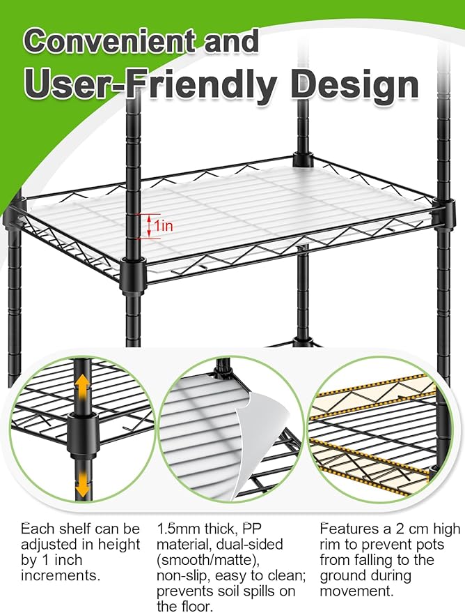 Abimars 5-Tier Mini Greenhouse - Image 3