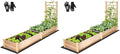 VIVOSUN Wooden Raised Garden Bed, Outdoor Wood Planter Box by VIVOSUN
