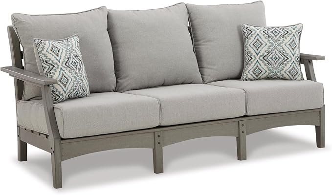Signature Design by Ashley Visola Outdoor Patio Sofa by SignatureDesignbyAshley