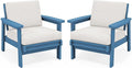 SERWALL HDPE Outdoor Couch Set of 2 by SERWALL