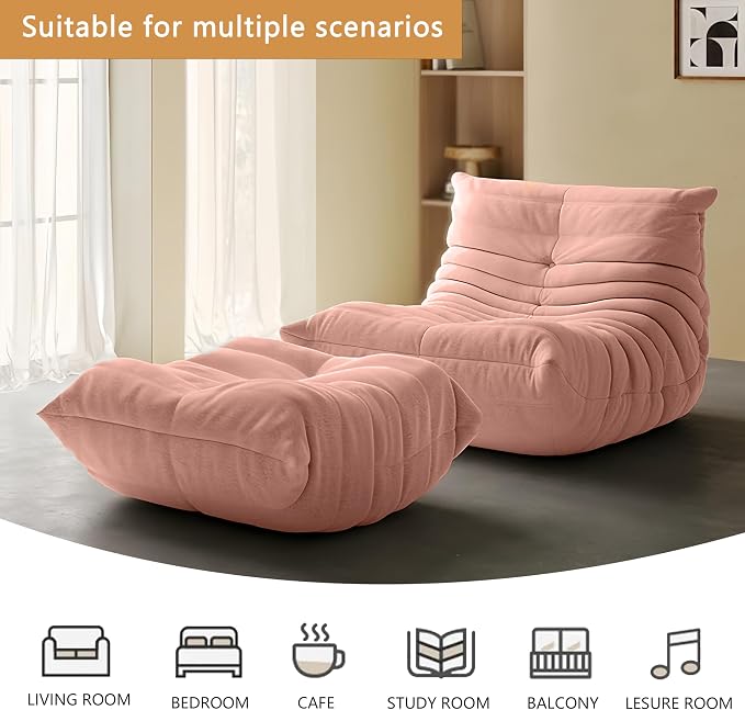 Bean Bag Chair - Memory Foam Bean Bag Chair - Image 3