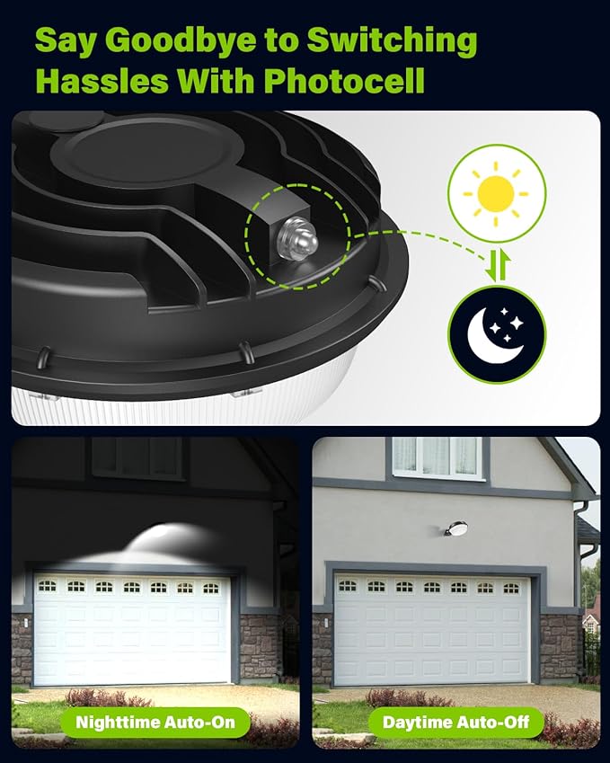 150W LED Barn Light 21000LM Yard Area Light Dusk to Dawn Outdoor Lighting - Image 2