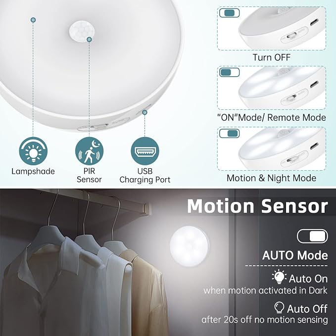 Motion Sensor Puck Step Lights - Image 6