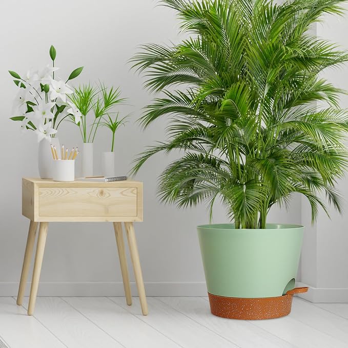 12 inch Large Self Watering Pots - Image 7