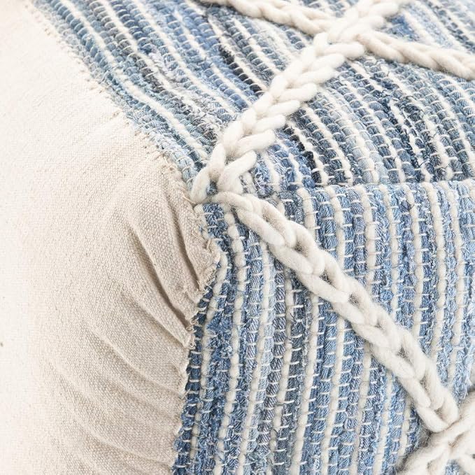 SIMPLIHOME Cowan Square Pouf - Image 5
