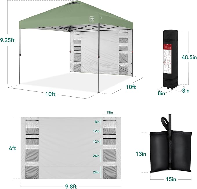 Best Choice Products 10x10ft Pop Up Canopy Tent - Image 8