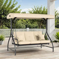 TLSUNNY 3-Seat Outdoor Patio Porch Swing by TLSUNNY