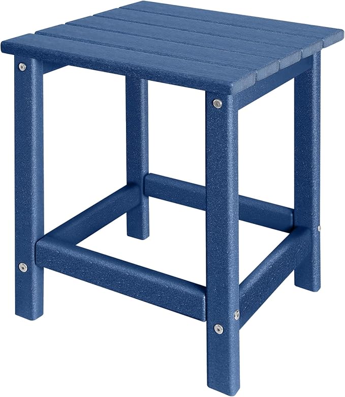 Outdoor Side Tables Adirondack, HDPE Small Table by GARDENSTAR