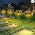 4 PCS Solar Firework Light, Outdoor Solar Garden Decorative Lights 120 LED by YOTOZU