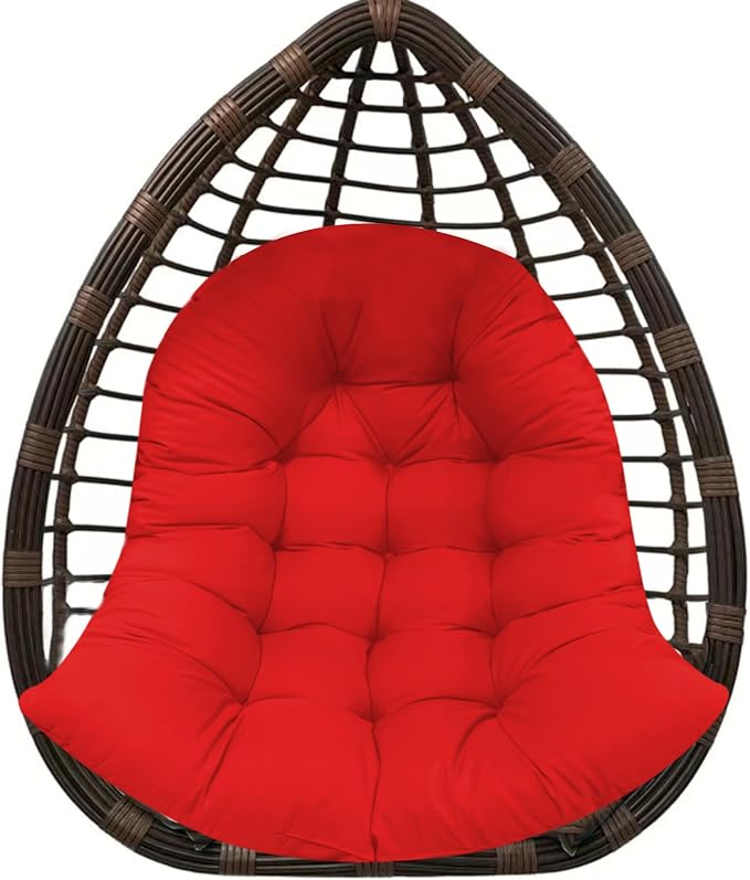 Thicken Egg Chair Cushion Replacement, Outdoor Hammock Swing Cushions by BCKNT