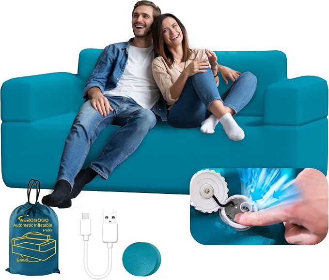Inflatable Couch for Camping by Aerogogo