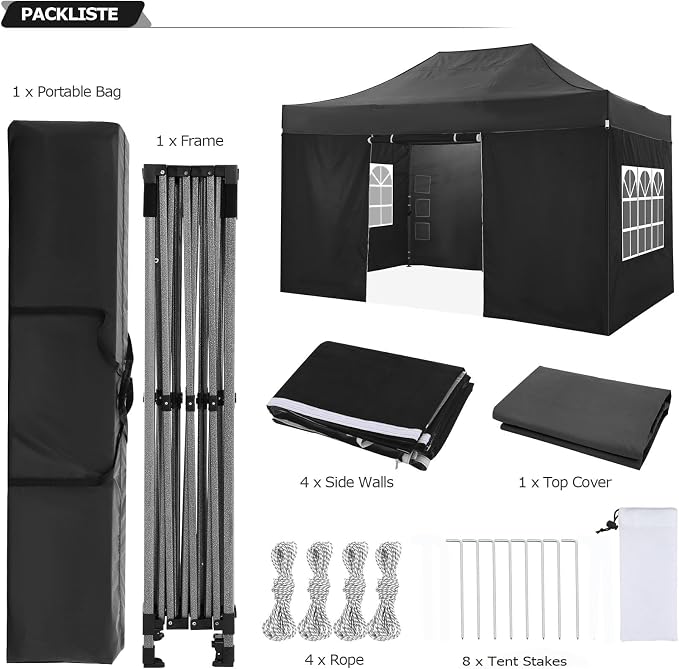 COBIZI 10x15 Pop Up Canopy - Image 6