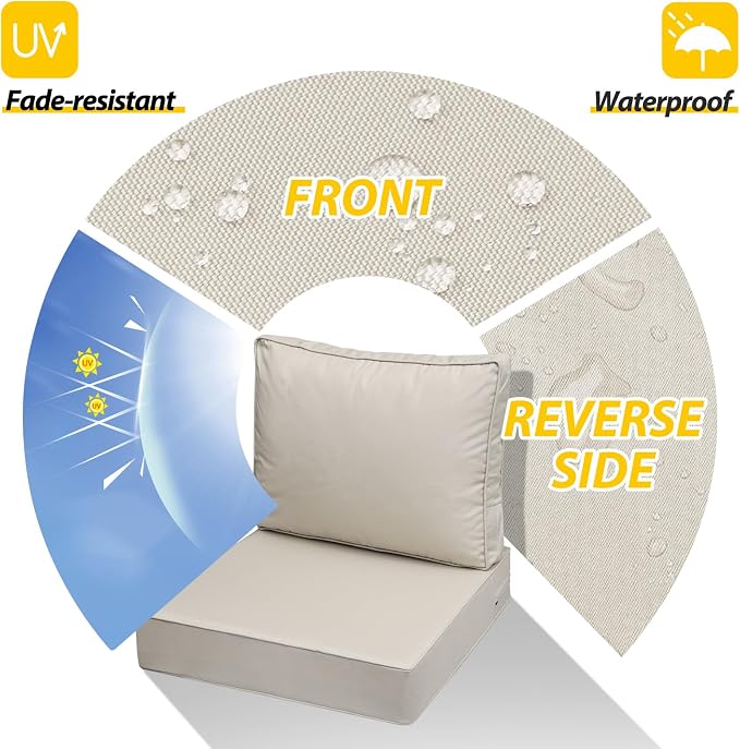 AAAAAcessories Outdoor Deep Seat Cushions - Image 2