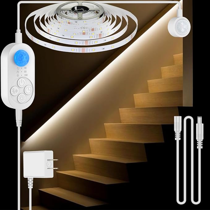 Dual Motion Sensor Light Indoor by GOOMEEYA