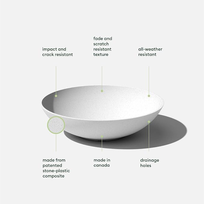 Veradek Mason Series Lane Bowl Planter| - Image 3