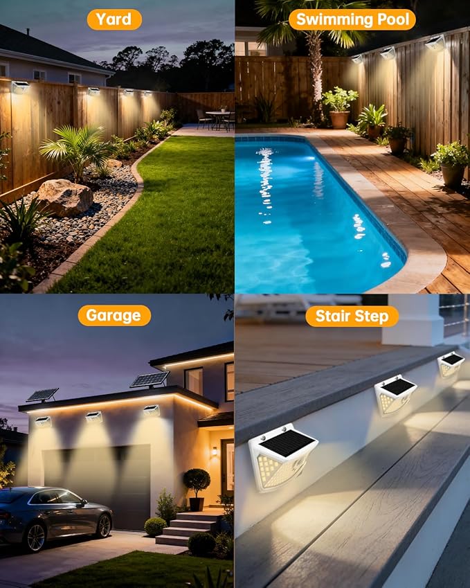 Aootek New Solar Motion Sensor Lights 120 LEDs - Image 7