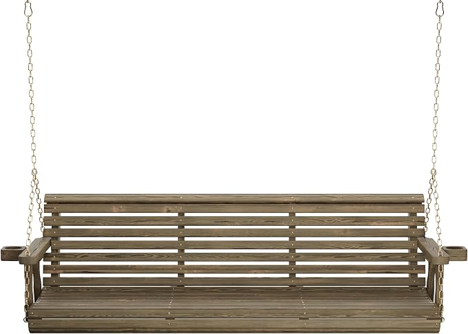 Amish Casual 6 Foot Roll Back Porch Swing - Image 2