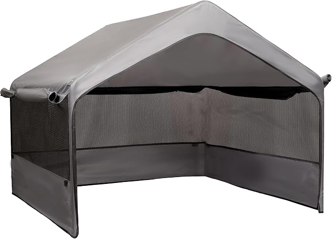 Extra Large Outdoor Dog Tent Replacement Canopy, Big Dog Shade Shelter by DOGHOUSE