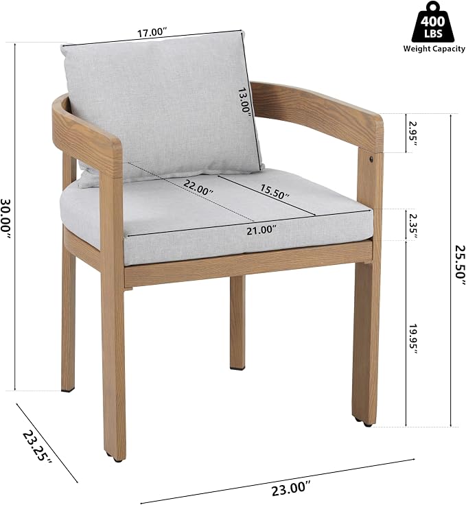 Christopher Knight Home Elko Acacia Wood Outdoor Dining Set - Image 6