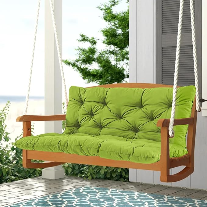 2-3 Seat Swing Replacement Cushion, Outdoor Bench Cushions - Image 7