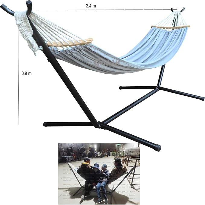 Double Hammock 2 Person Large 220x150cm - Image 3