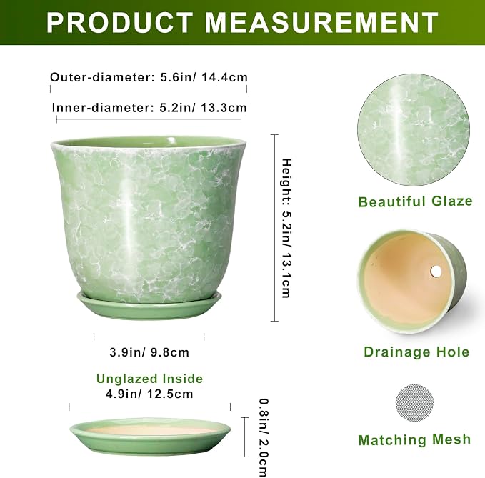 Ceramic Plant Pots - Image 2